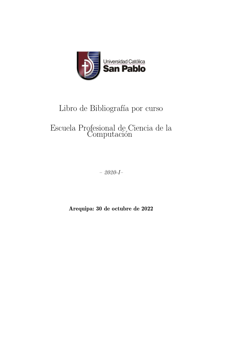 Libro de Bibliograf&iacute;a