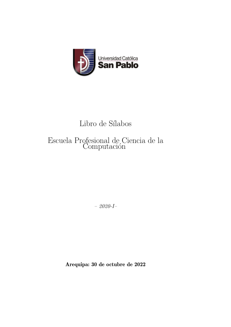 Libro de S&iacute;labos